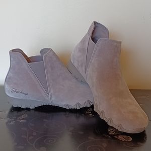 Skechers Chelsea Boot Bikers MC Bellore Relaxed Fit AirCooled Memory Foam Bootie